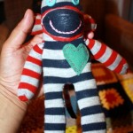 DIY sock monkey