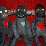 DIY sock monkey