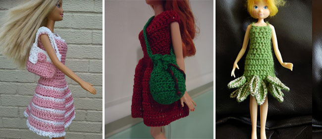 knitted barbie clothes