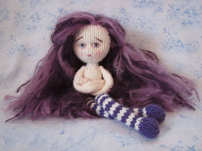 free mermaid doll knitting pattern uk