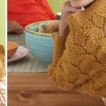 DIY knitted shrug