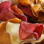 Oven baked vegetable chips